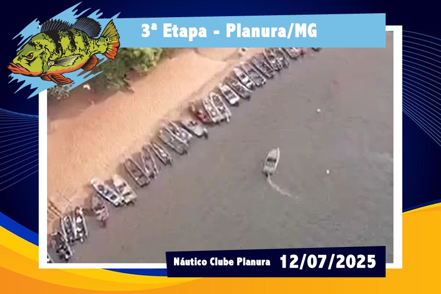 Cartaz oficial da 3ª etapa em Planura