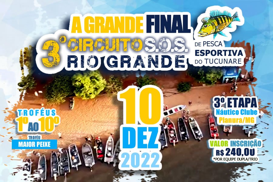 Cartaz oficial da 3ª etapa em Planura